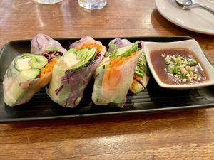 Garden Rolls  at Kati Vegan Thai in Seattle