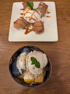 Desserts😋 at Kati Vegan Thai in Seattle