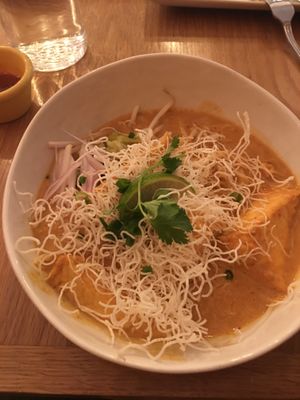 Khao Sol - omg .. so full of flavor !!  at Kati Vegan Thai in Seattle