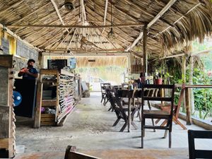Seating area  at Con.Siente de LULU La Bruja in Bacalar