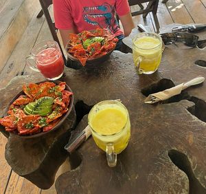 Chilaquiles were super nice. Mexican bowl is awesome! at Con.Siente de LULU La Bruja in Bacalar