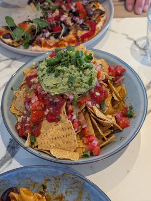 Nachos at Breeze Cafe & Bar in Aldinga Beach
