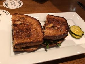Eggplant sandwich  at Beer Kitchen in Kansas City