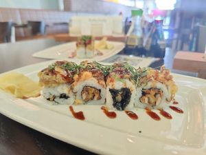 Shitaki roll 🤤🤤🤤 at Blue Sushi Sake Grill in Westwood