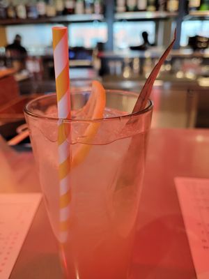Coco hydration (coconut water, strawberry, lemonade) at Blue Sushi Sake Grill in Westwood