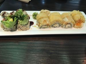 Shojin and Crunchy Cabbage at Blue Sushi Sake Grill in Westwood