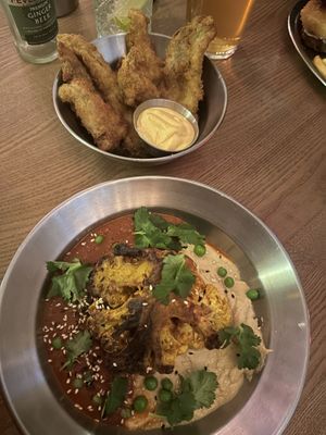 Roasted Cauliflower  at Karavan Bar in Wroclaw