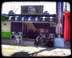 View of the storefront  at Papa Tots in Puerto Escondido