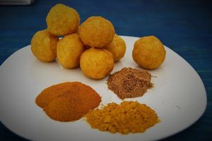 Indian PapaTots at Papa Tots in Puerto Escondido