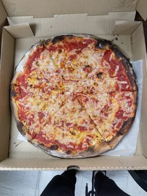 Vegan cheese  at GG's Wood Fired Pizza in Milford