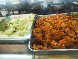 Dishes at Pong Tian Vegetarian  in Central Singapore