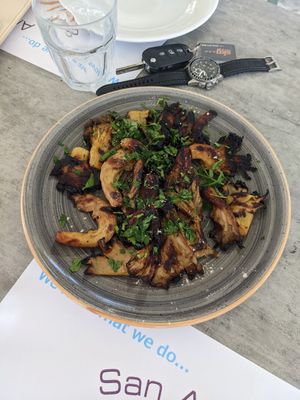  at San Antonio Beach Restaurant in Thasos