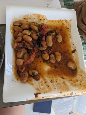  at San Antonio Beach Restaurant in Thasos