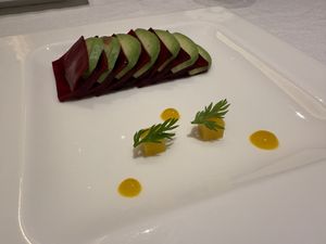 Avocado and Beets  at WUJIE 大蔬无界 in Suzhou