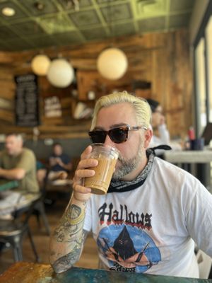 Cold brew w/ oat milk at Craft Kafe - 66th Street in St Petersburg