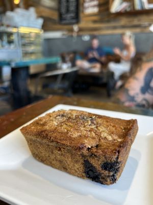 Gluten free vegan blue berry loaf at Craft Kafe - 66th Street in St Petersburg