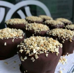 Chocolate fudge  at Bigode Verde in Recife