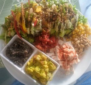 Salada Chilli Bean at Bigode Verde in Recife