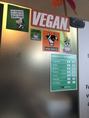 Go vegan at Bigode Verde in Recife
