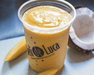 Vegan smoothie option at Deli De Luca - Ole Bulls Plass in Bergen