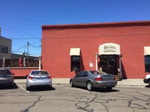 Front door at Baldwin Saloon in The Dalles