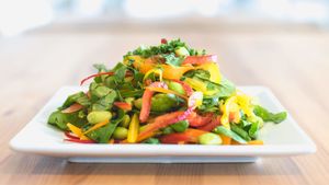 Ironman Salad at Vgan Kitchen in Miami