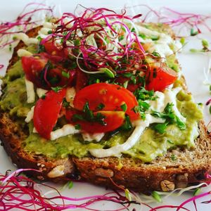 Avocado Toast at Vgan Kitchen in Miami