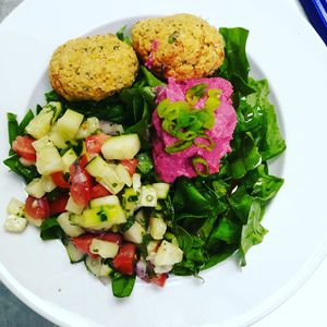 Falafel Bowl at Vgan Kitchen in Miami