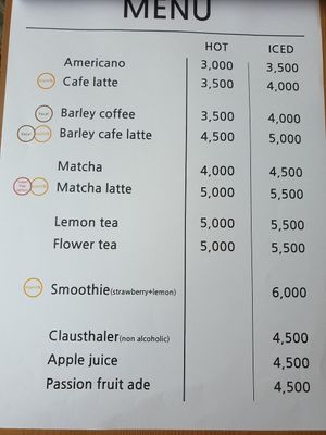 new menu - 2021 at Soiroum in Seoul