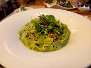 spanich pasta at Soiroum in Seoul