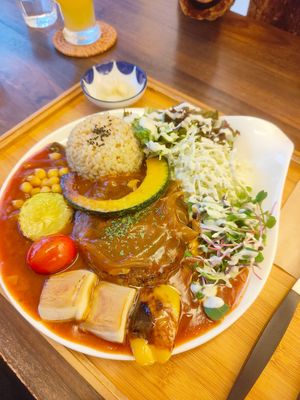 Hamburg rice at Soiroum in Seoul