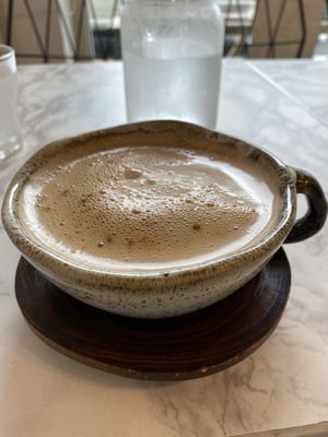 Barely latte!  at Soiroum in Seoul