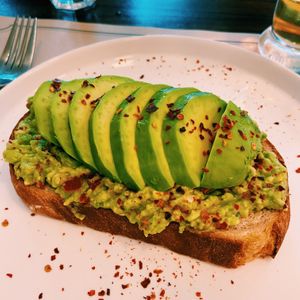 Avocado toastt  at Soiroum in Seoul