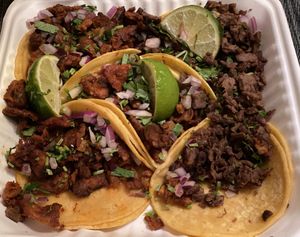 Tacos  at El Cocinero Restaurant in Van Nuys