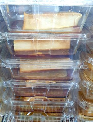 flan at El Cocinero Restaurant in Van Nuys