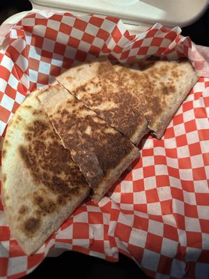 Carne asada quesadilla  at El Cocinero Restaurant in Van Nuys