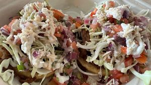 Sopes  at El Cocinero Restaurant in Van Nuys