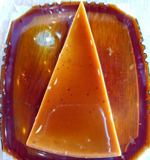 flan at El Cocinero Restaurant in Van Nuys