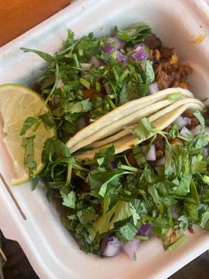 Tacos!  at El Cocinero Restaurant in Van Nuys