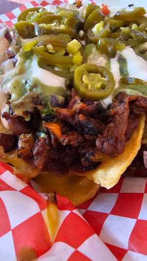 al pastor is amazong at El Cocinero Restaurant in Van Nuys