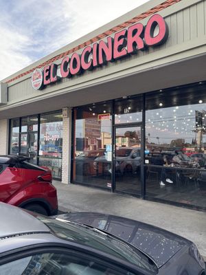 Signage   at El Cocinero Restaurant in Van Nuys