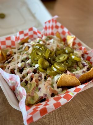Super Nachos  at El Cocinero Restaurant in Van Nuys