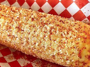 Elote 🌽   at El Cocinero Restaurant in Van Nuys
