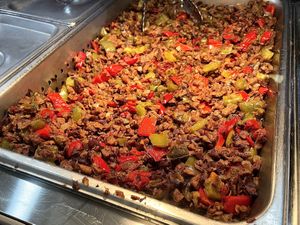 Veg protein special  at El Cocinero Restaurant in Van Nuys