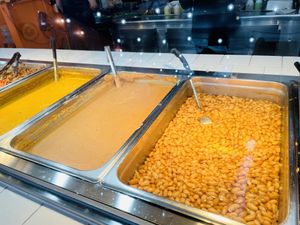 Frijoles, veg cheeze   at El Cocinero Restaurant in Van Nuys