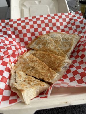 Quesadilla #Veganuary at El Cocinero Restaurant in Van Nuys