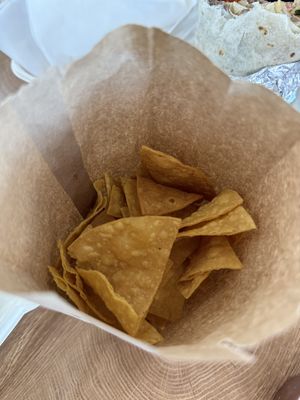 Chips  at El Cocinero Restaurant in Van Nuys
