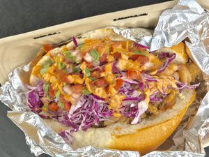 ChickUn Torta. Delicious! at El Cocinero Restaurant in Van Nuys