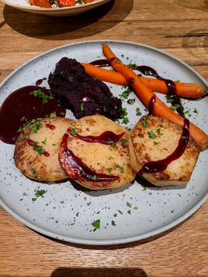 Selerieschnitzel at Die Kuche Jungbusch in Mannheim