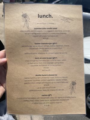 Menu - Dec 2022  at Hunter in Rye